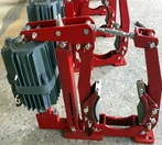 Rafvökva trommubremsa